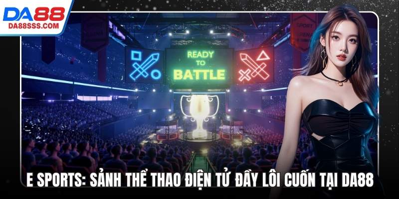 E Sports: Sảnh Thể Thao Điện Tử Đầy Lôi Cuốn Tại DA88