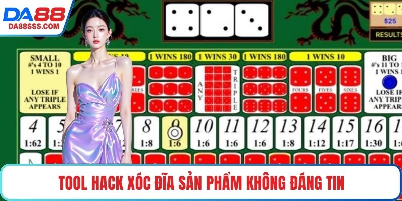 Tool hack xóc đĩa sản phẩm không đáng tin